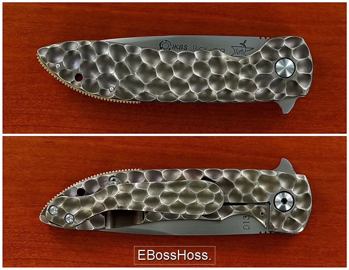 Korth Cutlery Carved K2 Flipper